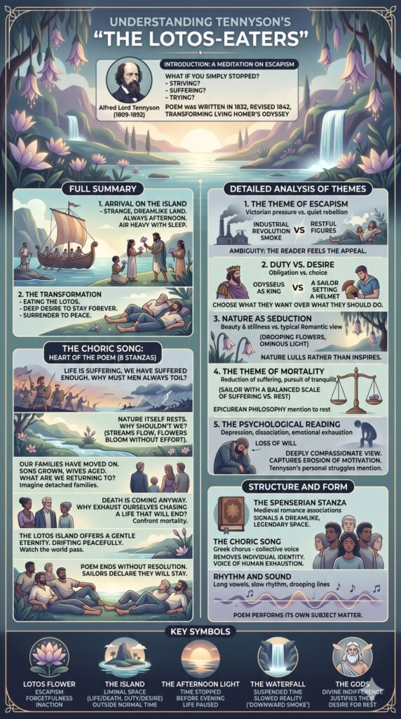 The Lotos Eaters Summary and Analysis