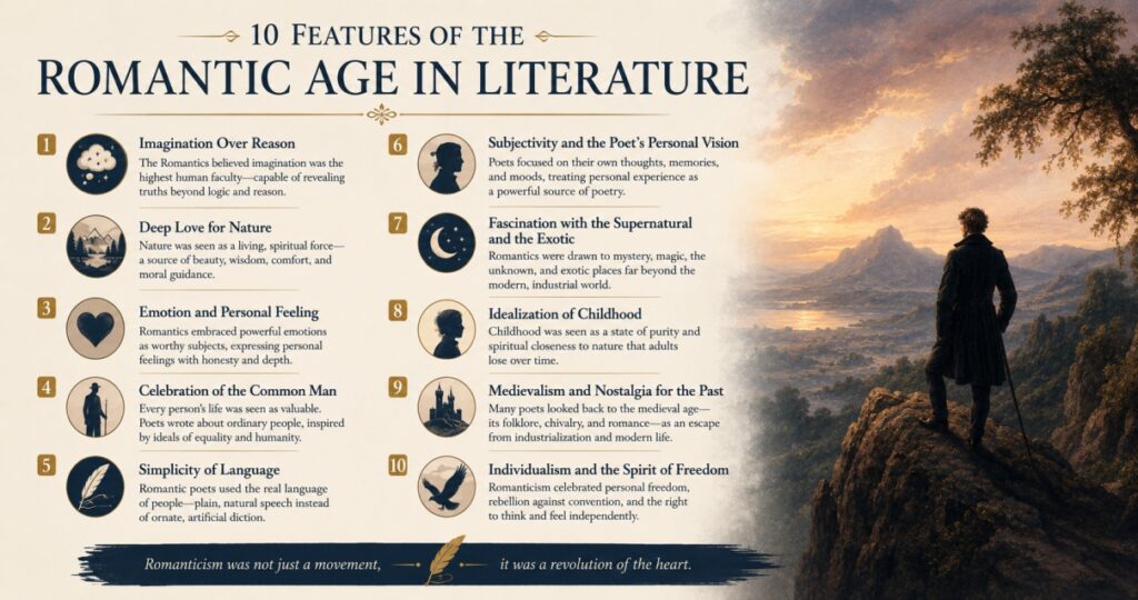 10 features of the Romantic Age