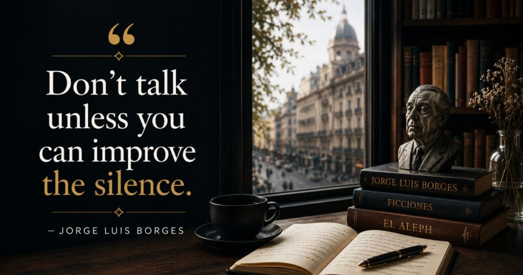 Jorge Luis Borges best quote