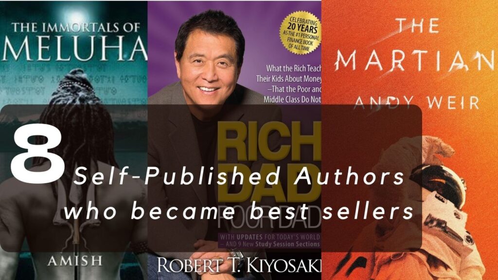 8 self-published authors who became best sellers - Readers Meet