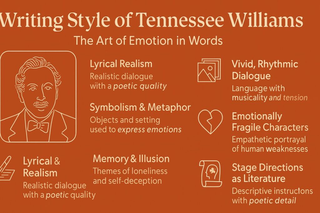 The unique writing style of Tennessee Williams