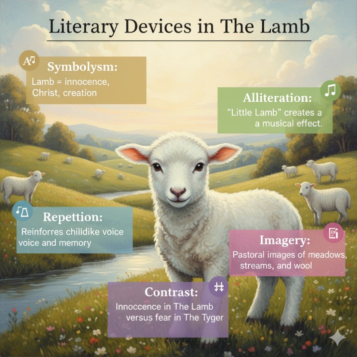 Literary Devices in The Lamb