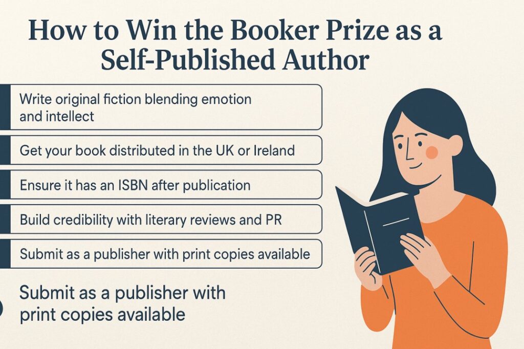 The Booker Prize tips for self-published authors