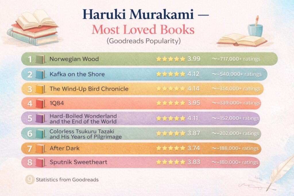 Haruki Murakami best Books
