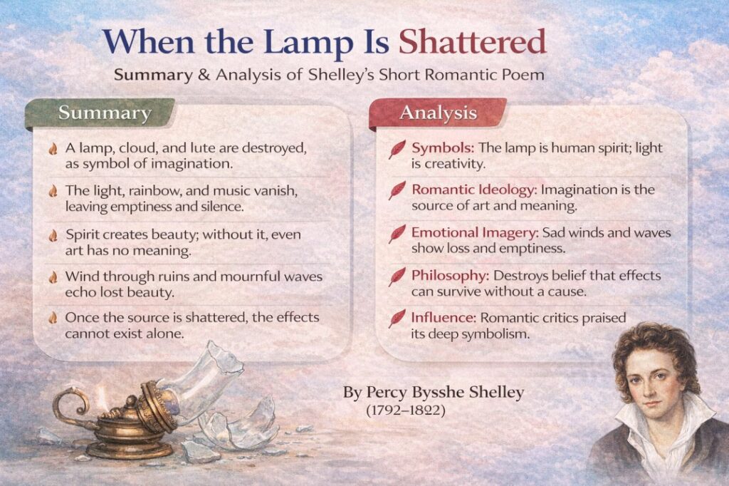 When the Lamp Is Shattered Summary and Analysis