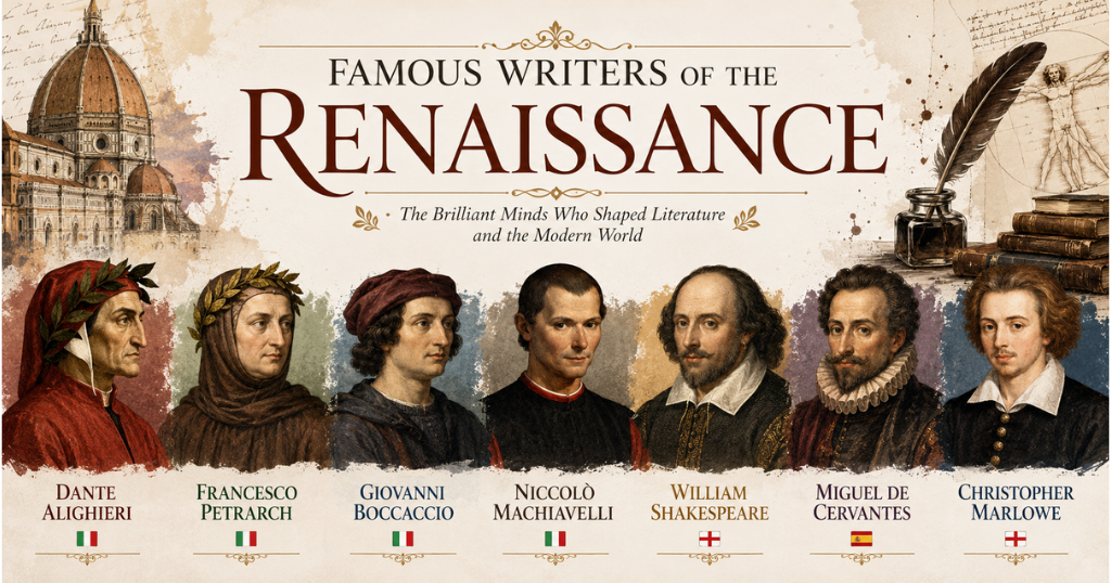 Famous Writers of the Renaissance