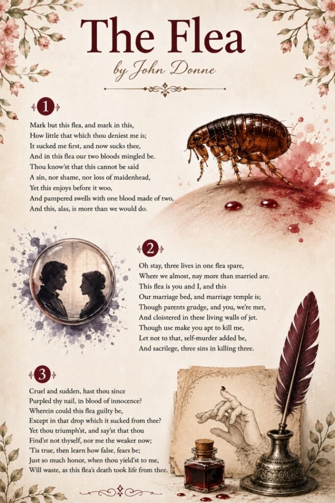 The Flea by John Donne Full Poem