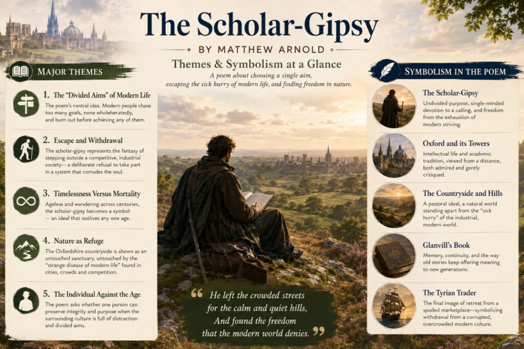 The Scholar-Gipsy by Matthew Arnold full analysis