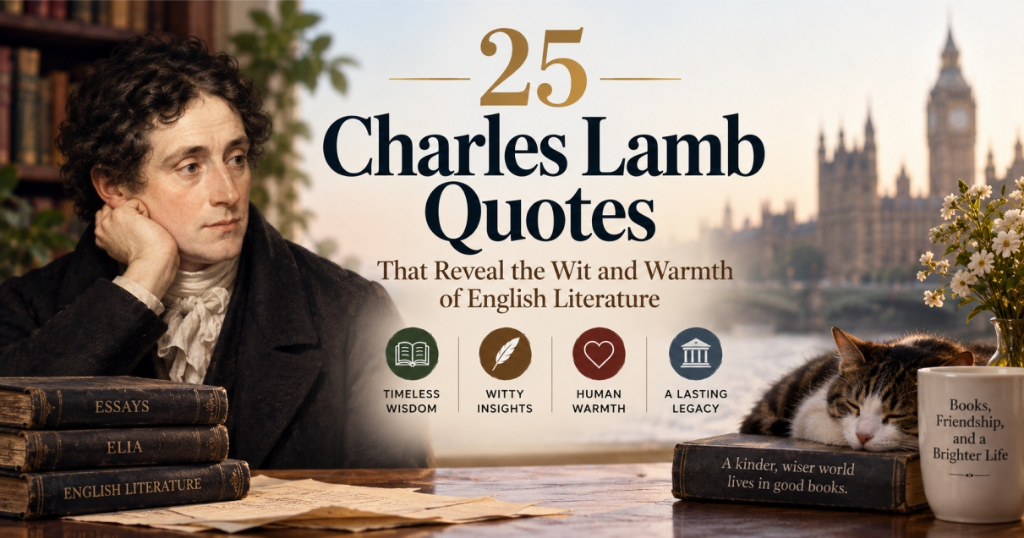 Best Charles Lamb Quotes